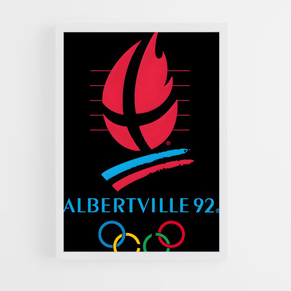 Poster Flocon d'Or – affiche Jeux Olympiques (vue 3)